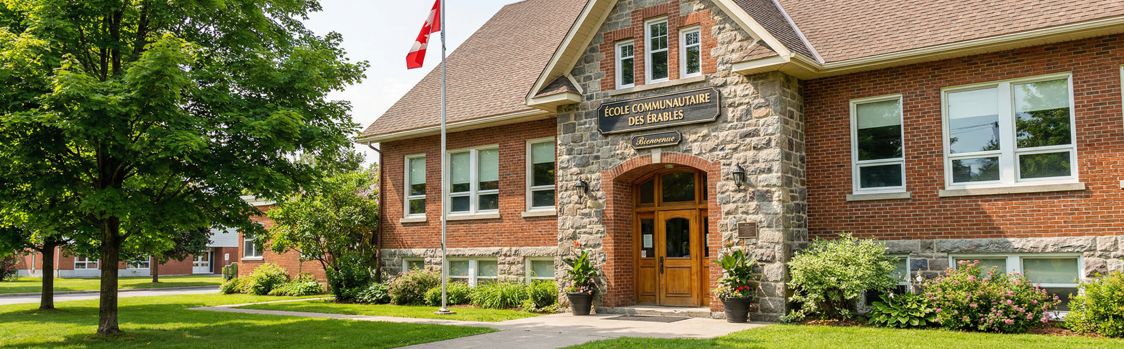 Bâtiment de l'École Saint-Paul, ambiance accueillante